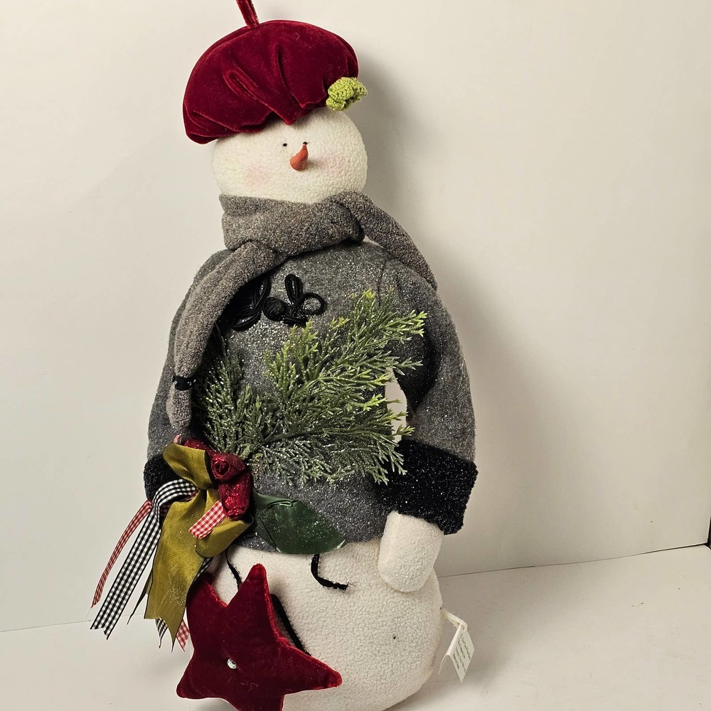 Raz Imports‎ Snowman By Carol King And Paula Buttel 19" X 7"